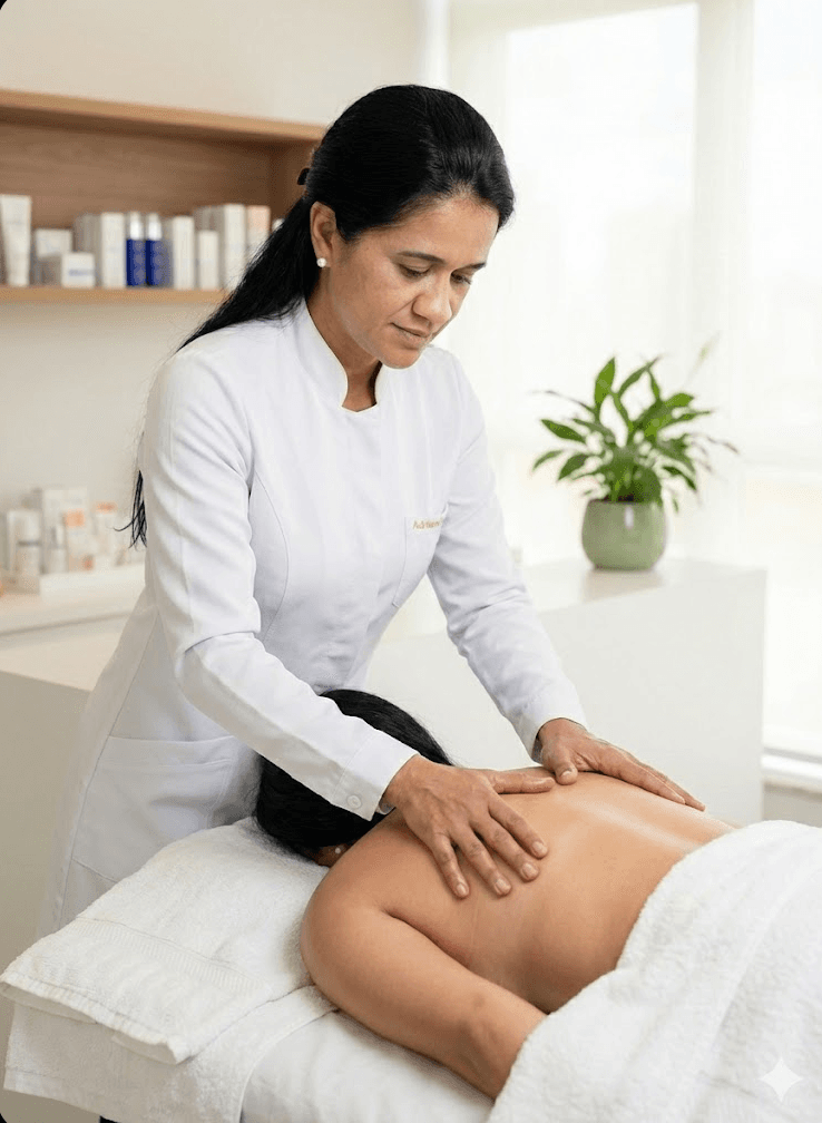 Sessão de Massoterapia Oriental